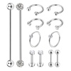 Piercing Jewelry: Barbells, Hoops, Studs & More