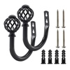 Holdbacks for Home Décor: Window Treatments & Hardware