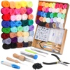 Wool Roving: Arts & Crafts Supplies for Needle Felting