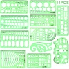 Stencils & Templates: Designs for Arts, Crafts & Office Use