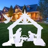 Outdoor Nativity Scenes for Patio & Garden Decor