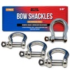 Shackles: Sports & Outdoor Gear for Boats, Rigging & Fitness